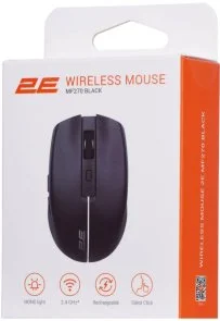Фото: Миша 2E MF270 Silent Rechargeable WL Black (2E-MF270WBK) № 14 | KTC