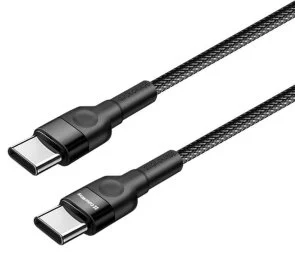 Фото: Кабель ColorWay PD Fast Charging 65W 3A Type-C / Type-C 0.3m Black (CW-CBPDCC054-BK) № 3 | KTC