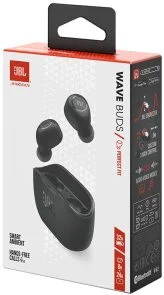 Фото: Навушники JBL Wave Buds Black (JBLWBUDSBLK) № 8 | KTC