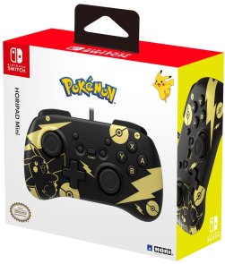 Геймпад Hori Horipad Mini Pikachu Nintendo Switch Black/Gold (873124009118)