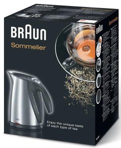 Електрочайник Braun WK 600 Metal (WK 600 Metalic)