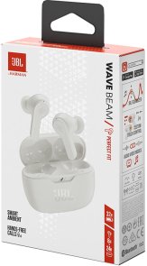 Навушники JBL Wave Beam TWS White (JBLWBEAMWHT)