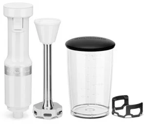 Фото: Блендер KitchenAid Hand blender Classic 5KHBV53 White (5KHBV53EWH) № 2 | KTC