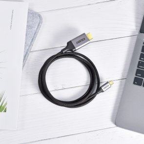 Кабель Choetech CH0021 Type-C / HDMI 1.8m Black (CH0021-BK)