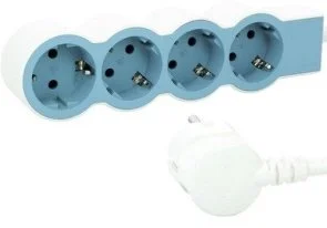 Фото: Мережевий фільтр Legrand 4/1.5m White/Blue (694554) № 4 | KTC