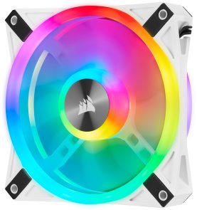 Кулер Corsair iCUE QL120 RGB White (CO-9050103-WW)