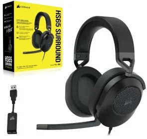 Фото: Гарнітура Corsair HS65 Surround Black (CA-9011270-EU) № 5 | KTC