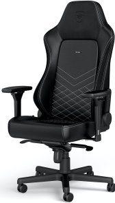 Крісло Noblechairs Hero Series Black/Platinum White (GAGC-117)