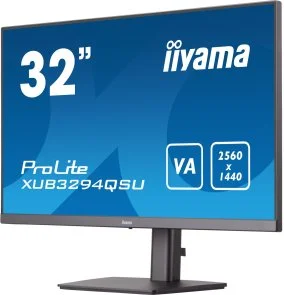 Фото: Монітор iiyama XUB3294QSU-B1 Black - 31.5" VA / 2560×1440 / 75 Гц / Pivot / HAS № 2 | KTC
