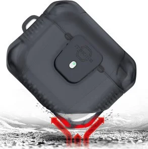 Фото: Чохол iTSkins for Airpods 3gen - Spectrum Frost Antimicrobial Smoke № 6 | KTC