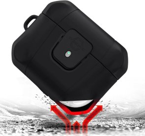 Чохол for iTSkins AirPods Pro 2 - spectrum R solid Plain Black