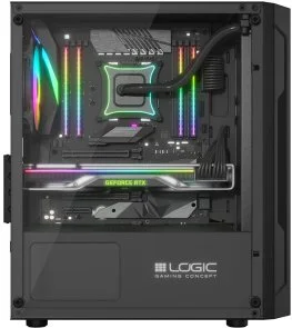 Фото: Корпус Logic Concept Aramis ARGB MIni Black with window (AM-ARAMIS-10-0000000-0002) № 5 | KTC