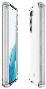 Чохол iTSkins for Samsung S23 - SPECTRUM R CLEAR Transparent (SGJO-SPECM-TRSP)