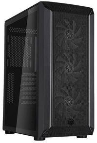 Корпус SILVER STONE Fara 511Z Black with window (SST-FA511Z-BG)