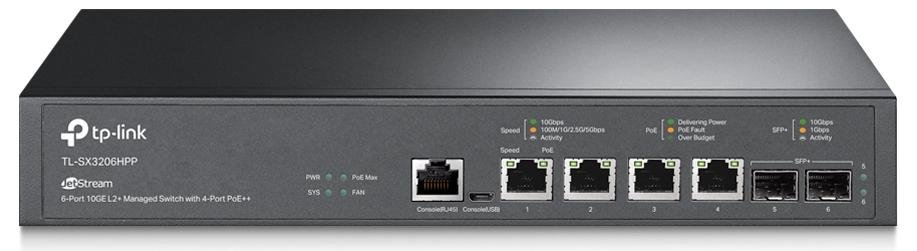 Комутатор TP-Link TL-SX3206HPP