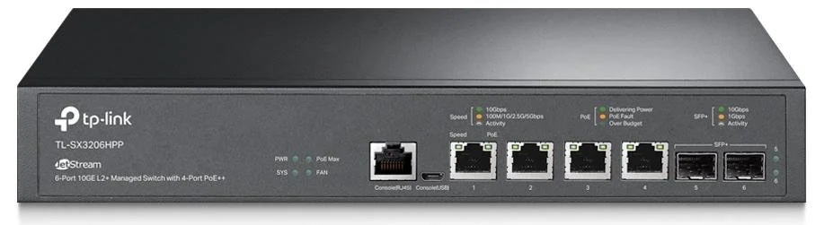 Фото: Комутатор TP-Link TL-SX3206HPP № 2 | KTC