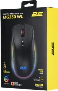 Фото: Миша 2E MG350 Black (2E-MG350UB-WL) № 7 | KTC
