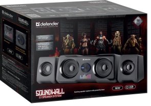 Колонки Defender Soundwall Black (65214)