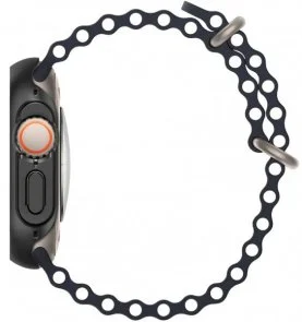 Фото: Чохол Spigen for Apple Watch Ultra 49mm - Thin Fit Black (ACS05458) № 7 | KTC