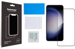 Фото: Захисне скло BeCover for Samsung S23 SM-S911 - Black (708821) № 3 | KTC