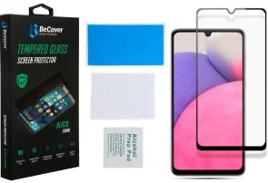 Фото: Захисне скло BeCover for Samsung A33 A336 - Black (707321) № 2 | KTC