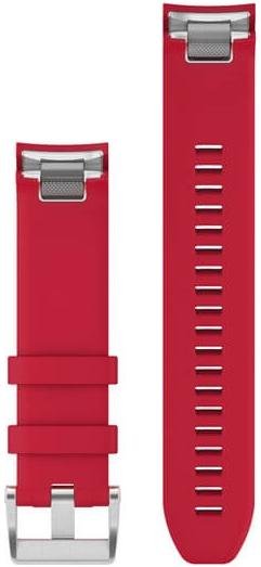 Ремінець Garmin for MARQ - 22mm QuickFit Silicone Strap Plasma Red (010-12738-17)