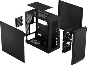 Фото: Корпус FRACTAL DESIGN Focus 2 Black (FD-C-FOC2A-07) № 8 | KTC