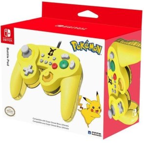 Геймпад Hori Battle Pad Nintendo Switch - Pikachu Yellow (NSW-109U)