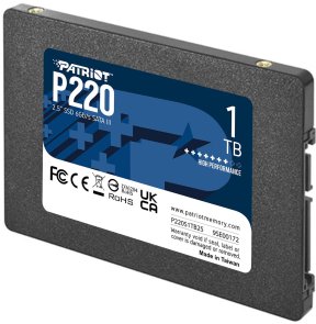 SSD-накопичувач Patriot P220 SATA III 1TB (P220S1TB25)