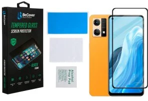 Фото: Захисне скло BeCover for Oppo Reno7 - Black (707605) № 2 | KTC