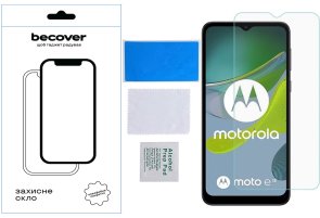 Захисне скло BeCover 3D for Motorola E13 - Crystal Clear Glass (709248)