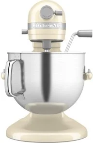 Фото: Планетарний міксер KitchenAid Mixer Bowl-Lift 6.6L - Artisan 5KSM70SHX Creamy (5KSM70SHXEAC) № 4 | KTC
