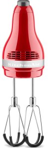 Ручний міксер KitchenAid 6 Speed with Flex Edge Beaters 5KHM6118 Red (5KHM6118EER)