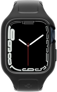 Ремінець Spigen 2in1 for Apple Watch 45mm - Liquid Air Pro Black (ACS04182)