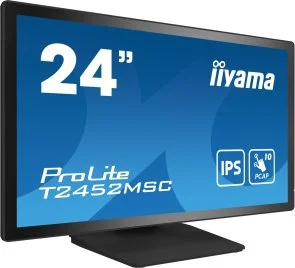 Фото: Монітор iiyama T2452MSC-B1 Black - 23.8" IPS / 1920×1080 / 60 Гц № 3 | KTC
