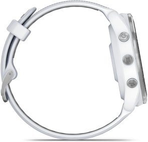 Смарт годинник Garmin Forerunner 965 Titanium Bezel with Whitestone Case and Whitestone/Powder Gray Silicone Band (010-02809-11)