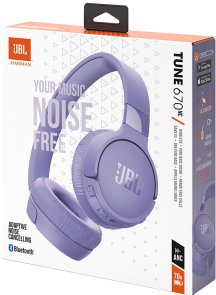 Гарнітура JBL Tune 670 NC Purple (JBLT670NCPUR)