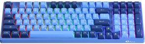 Клавіатура Akko 3098B Ocean Star 98Key CS Crystal Switchs RGB ENG Black/Blue (6925758623711)