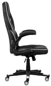 Фото: Крісло 2E Hebi Black/White (2E-GC-HEB-BKWT) № 4 | KTC