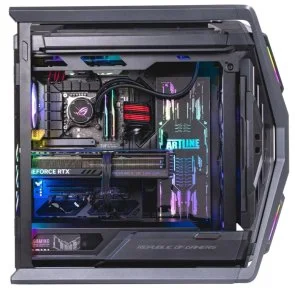 Фото: Персональний комп'ютер ARTLINE Overlord HYPERION (Hyperionv04) - Intel Core i9 i9-13900KF / 96 ГБ DDR5 / PCI-E SSD 2 ТБ + 1 ТБ / Nvidia / GeForce RTX 4090, 24 ГБ / Intel Z790 / 1000 Вт № 4 | KTC