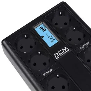 Фото: ДБЖ Powercom CUB-1000N (CUB-1000N.LCD) № 3 | KTC