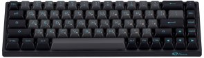 Клавіатура Akko 3068B Plus Black/Cyan 68Key CS Jelly Pink RGB ENG/UKR Black (6925758618953)