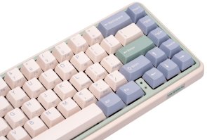 Клавіатура Varmilo Minilo VXT67 Eucalyptus 67Key Gateron G Pro 2.0 Brown RGB Pink (A42A046E3A5A01A039)