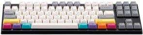 Клавіатура Varmilo VEA87 CMYK 87Key Cherry Mx Red ENG/UKR USB Black (A23A024D4A3A17A007)