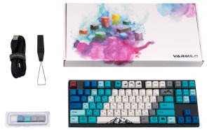 Клавіатура Varmilo VEA87 Summit R1 87Key Cherry Mx Red ENG/UKR Blue (A23A050D4A3A17A007)