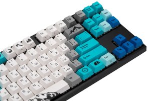 Клавіатура Varmilo VEM87 Summit R1 87Key EC V2 Ivy ENG/UKR Blue (A33A050B1A3A17A007)