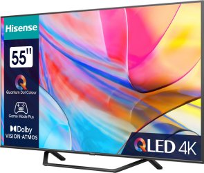 Телевізор QLED Hisense 55A7KQ (Smart TV, Wi-Fi, 3840x2160)