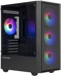 Корпус ProLogix E107 Black with window