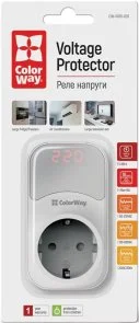 Фото: Реле напруги ColorWay DS1 White (CW-VR16-01D) № 5 | KTC