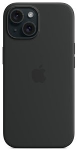 Чохол Apple for iPhone 15 - Silicone Case with MagSafe Black (MT0J3)